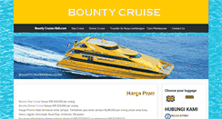 Desktop Screenshot of bountycruisesbali.com